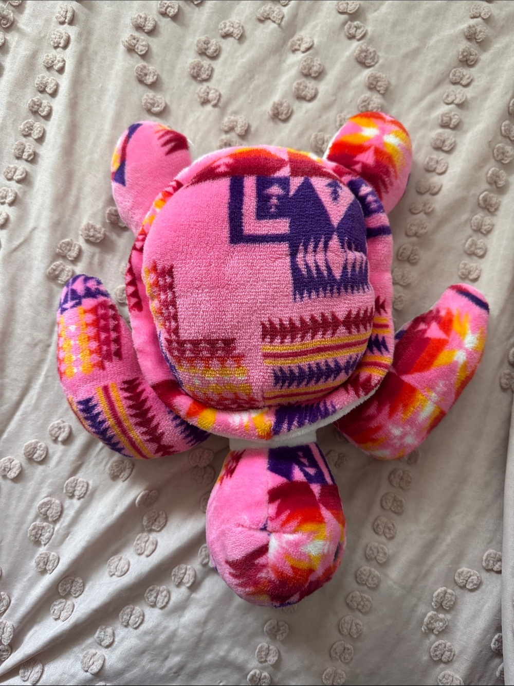 Native American Pattern Turtle plush - Picture 2 of 2